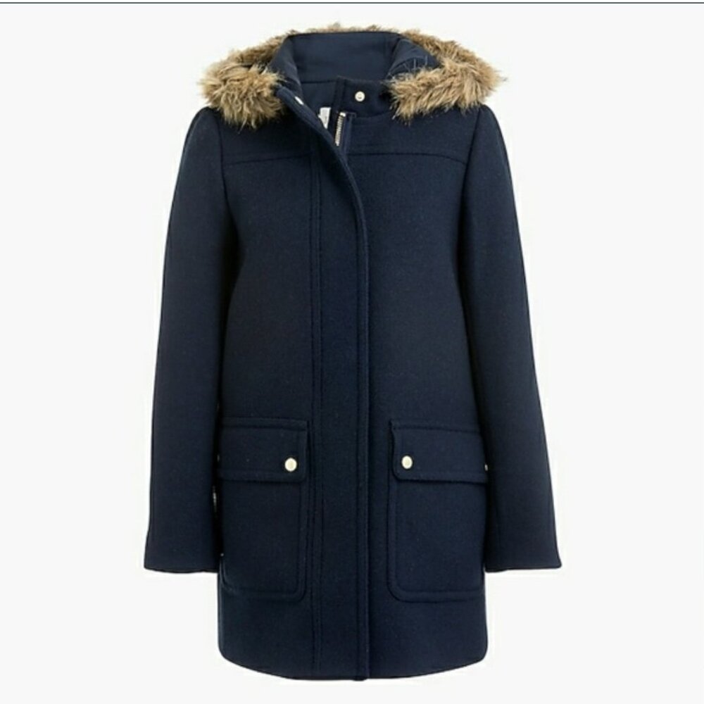 JCrew Wool Vail Parka